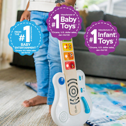 Baby Einstein and Hape Magic Touch Wooden Toy Piano, Montessori Musical Learning Toy for Babies and Toddlers 6mo+