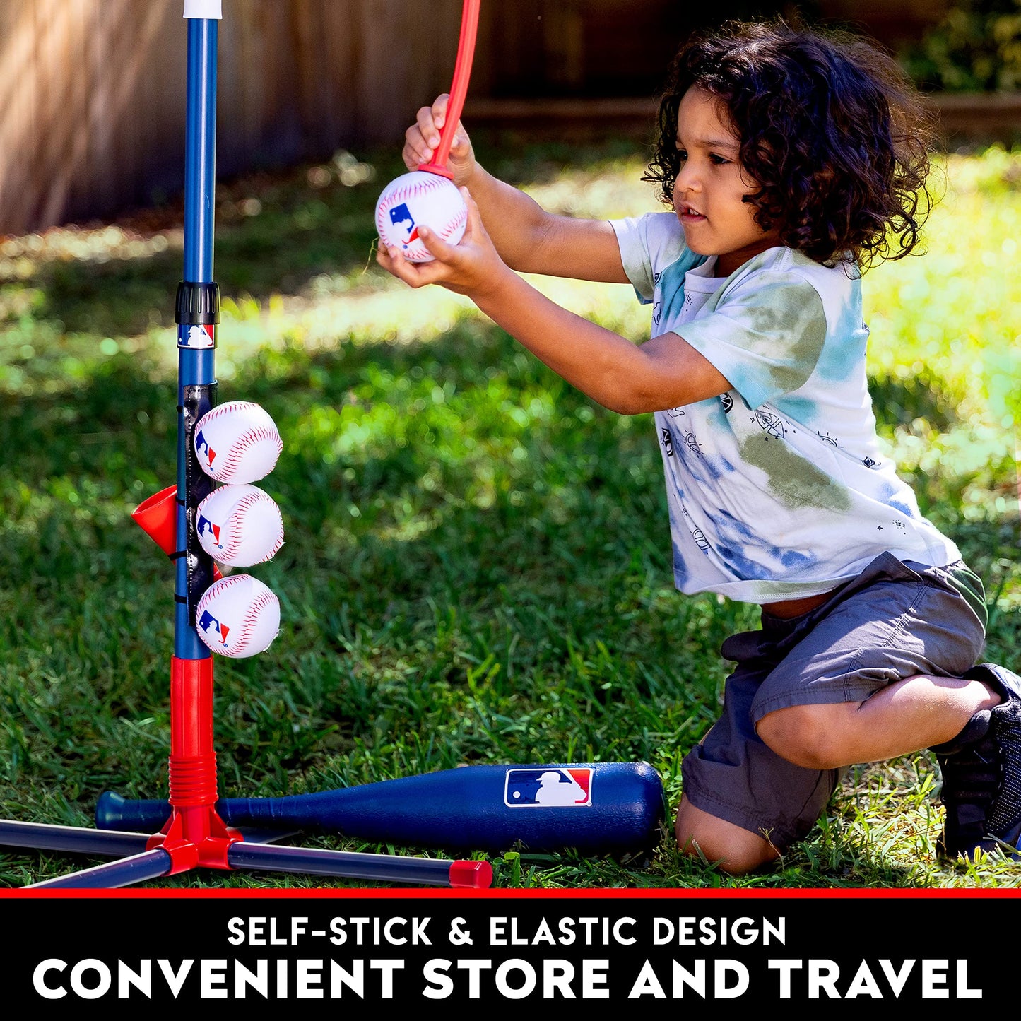 Baseball Batting Tee + Stand Set