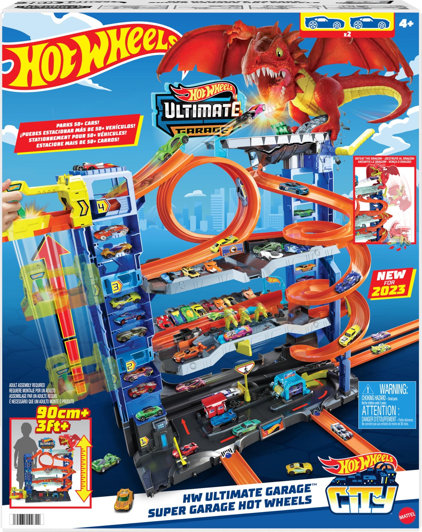 Hot Wheels City Ultimate Garage Track Set