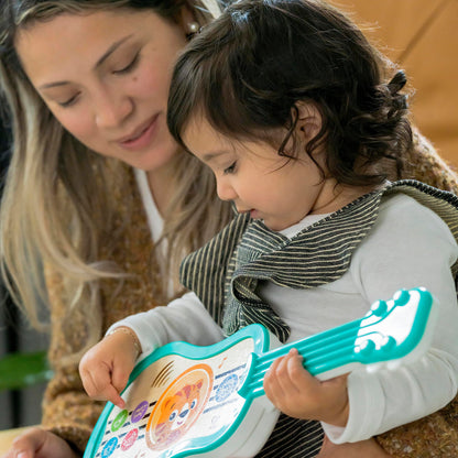 Baby Einstein and Hape Magic Touch Wooden Toy Piano, Montessori Musical Learning Toy for Babies and Toddlers 6mo+