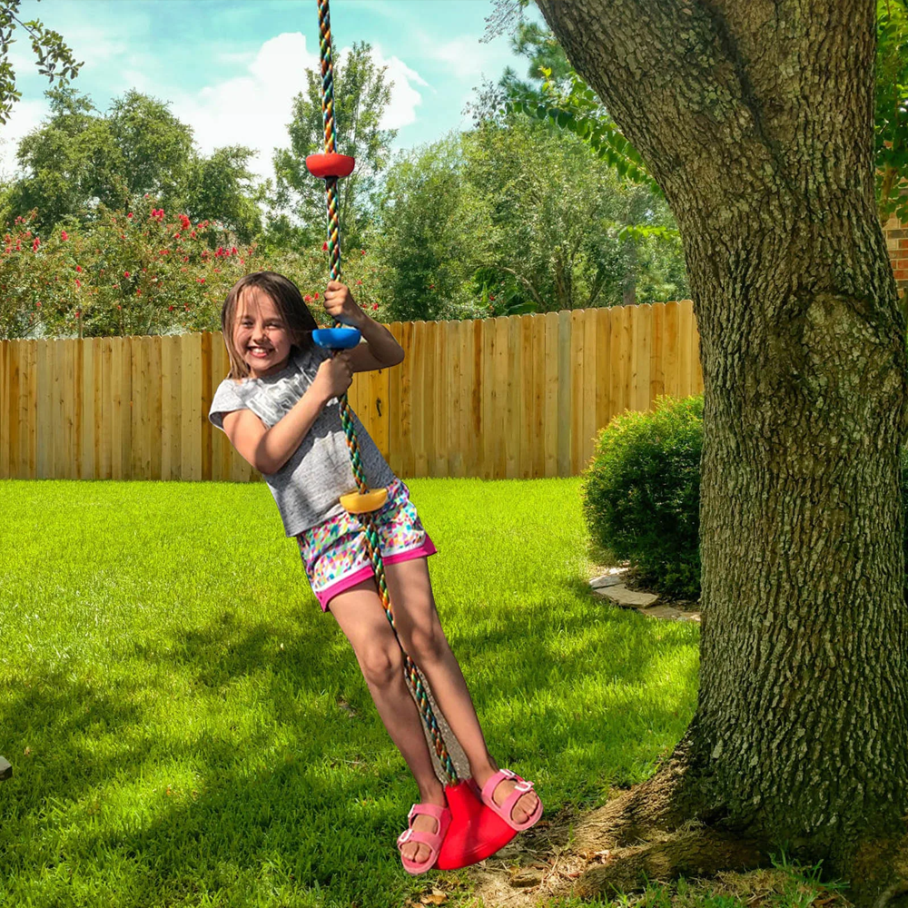 Disco Tree Swing Set for Backyard
