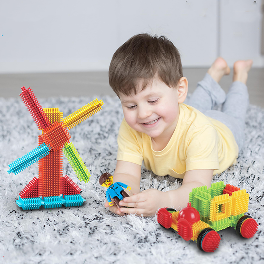 Interlocking Building Blocks Tiles Set