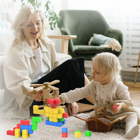 Magnetic Building Blocks Sensory Toys